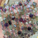 10mm Green Fluorite Beads Loose Strand for Jewelry Making