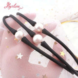 10mm Freshwater Pearl Silicone Bracelet Necklace Natural Stone Beads