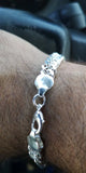 10mm 925 Sterling Silver Chain Bracelet Men's Jewelry