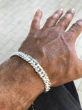925 Silver Chain Bracelet Men Women Jewelry