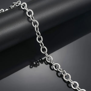 10mm Stainless Steel Cable Chain Necklace 14-30 Inch