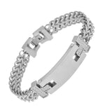 10mm Mens Stainless Steel Franco Chain Bangle