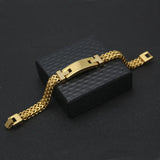 10mm Mens Stainless Steel Franco Chain Bangle