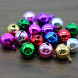 10mm Mix 100pcs Jingle Bell Small Bells Copper Metal Jewelry Pendants