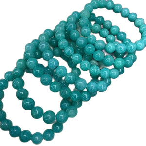 10mm Natural Amazonite Round Green Necklace Hand String Bracelet