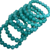 10mm Natural Amazonite Round Green Necklace Hand String Bracelet