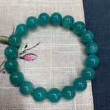 10mm Natural Amazonite Round Green Necklace Hand String Bracelet