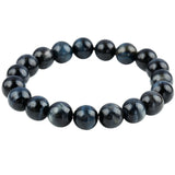 10mm Tiger's Eye Stone Buddha Prayer Beads Bracelet Reiki Healing