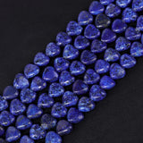 10mm Heart Stone Beads Amazonite Jades Quartzs