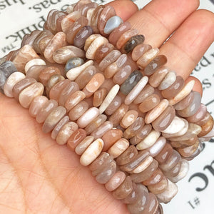 10mm Sunstone Round Chips Loose Spacer Bead for DIY Jewelry Making