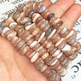 10mm Sunstone Round Chips Loose Spacer Bead for DIY Jewelry Making