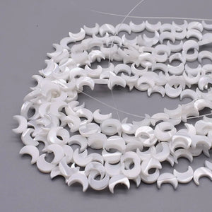 10mm Shell Beads Heart Star Moon Spacer 15inch