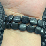 10mm Shungite Stone Beads 15'' Square Shape DIY Loose Beads
