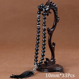 10mm Turquoises Tassel Pendant 33 Prayer Beads Muslim Tasbih Rosary