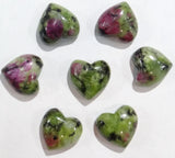10mm Tiger Eye Stone Cabochons Bead Heart Shape 30pcs