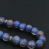 10mm Muslim Hand String Rosary Tassel Pendant Bracelet 33 Beads Islam Worship