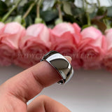 10mm Tungsten Carbide Rings Men Wedding Band Polished Domed Classic Couples