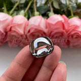 10mm Tungsten Carbide Rings Men Wedding Band Polished Domed Classic Couples