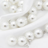 10mm Faux Pearl Metal Shank Buttons Clothing Wedding Shirt Dress Sewing