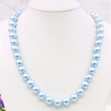 10mm Sky Pearl Shell Necklace for Women - Hand Jewelry Making Accessory