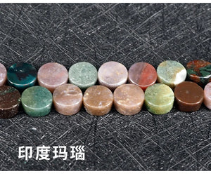 10mm Semi-precious Stone Loose Bead Strand - 12 Colors For DIY Necklace