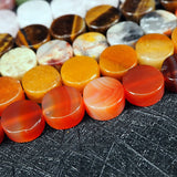 10mm Semi-precious Stone Loose Bead Strand - 12 Colors For DIY Necklace