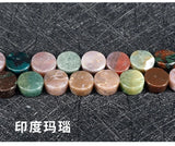 10mm Semi-precious Stone Loose Bead Strand - 12 Colors For DIY Necklace
