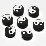 10mm Tai Chi Clay Beads Yin Yang Loose DIY Jewelry Making