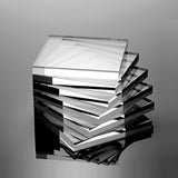 10mm Thick Clear Acrylic Perspex Sheet Size Shape DIY Sign Dust Plate