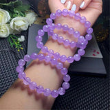 10mm Natural Amethyst Quartz Bracelet for Women and Men