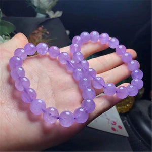 10mm Natural Amethyst Quartz Bracelet for Women and Men