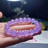 10mm Natural Amethyst Quartz Bracelet for Women and Men