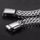 10mm Stainless Steel Men's Bracelet Chain Vintage Hiphop Punk Gift