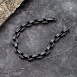 10mm Wide Men Stainless Steel Vintage Bicycle Chain Bracelet