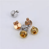 10mm 3-Color Stainless Steel Earrings Set for Men and Women