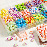 10mm Hand-Drawn Planet Acrylic Beads for DIY Necklace Bracelet