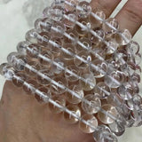 10mm Chorite-Crystals/Rock Quartz Beads Natural Gemstone DIY Loose Beads