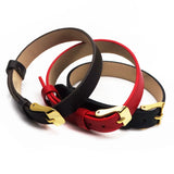 10mm Belt Bracelet Microfiber Leather Watchband