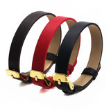 10mm Belt Bracelet Microfiber Leather Watchband
