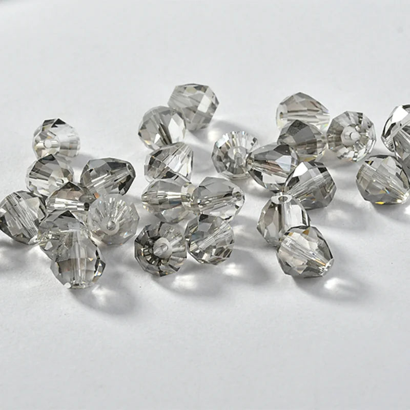 10mm Fat Water Drop Crystal Beads DIY Jewelry Accessories