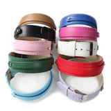 10p 18mm Wide PU Leather Wristband 210mm Length DIY Accessory Bracelet