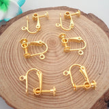 10pair Silver Plated Lever Back Earring Findings Hooks DIY