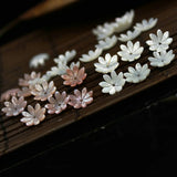10pcs 10mm Mother Of Pearl Shell Beads for Jewelry Making