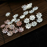 10pcs 10mm Mother Of Pearl Shell Beads for Jewelry Making