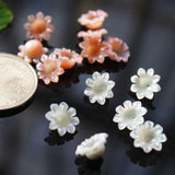 10pcs 10mm Mother Of Pearl Shell Beads for Jewelry Making