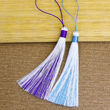 10pc 12.5cm Polyester Tassel Cords for Jewelry Making Crafts