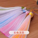 10pc 12.5cm Polyester Tassel Cords for Jewelry Making Crafts