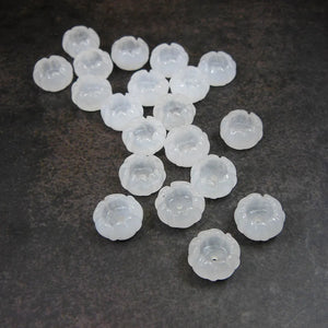 10pc 13mm Gem Stone Flower Bead Components Natural Stone Beads
