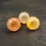 10pc 13mm Gem Stone Flower Bead Components Natural Stone Beads