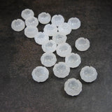 10pc 13mm Gem Stone Flower Bead Components Natural Stone Beads